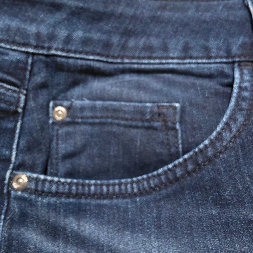 Lee High Rise Skinny Leg Slim Jeans Womens Plus Sz 18W Medium & 20W Medium Blue - Picture 12 of 12